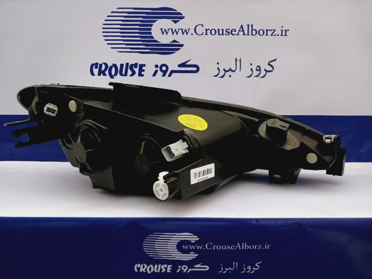 چراغ جلو ۲۰۶ جفت برند کروز پلاس (اصلی) بدون لامپ و موتور CR500605_CR500604